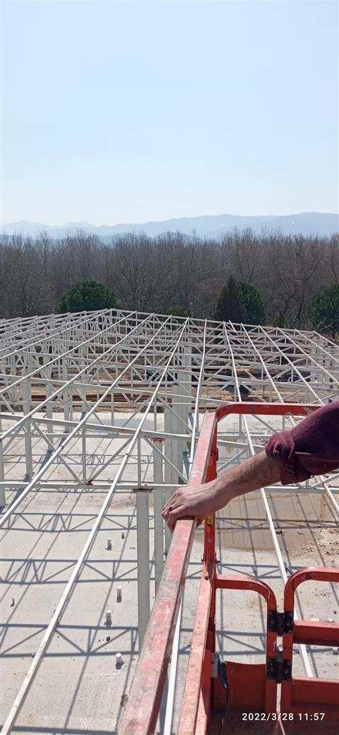 Çelik Konstrüksiyon Çatı