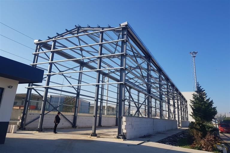 Çelik Konstrüksiyon İmalatı.